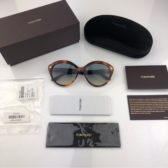 New TOM FORD Maxine Sunglasses FT0763 53P - Picture 2 of 15